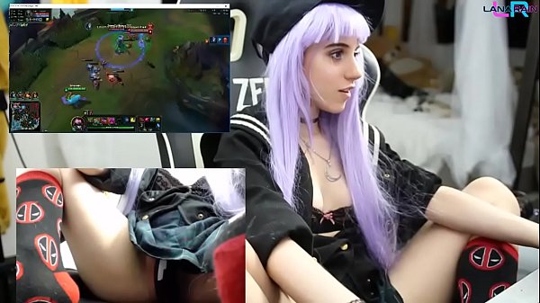 Teen Masturbating_and Playing League of Legends_URF Mode 1/2