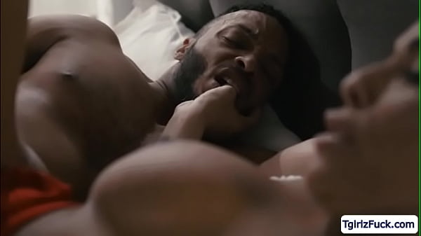 Busty tbabe Foxxy puts the cock of his stepbro in her mouth and ass 