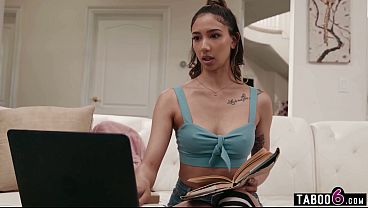 Asian teen nanny busted by the husband with fingers inside her pussy 