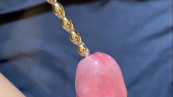 Play MP4 - Shoot out sounding stick with cum