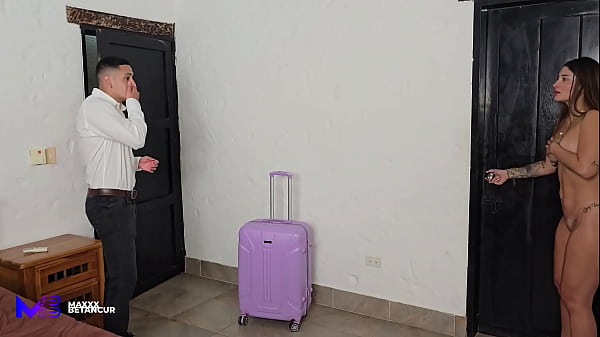 Big-assed Cuckold Wife Fucks Her Husband's Driver - Salome Gil & Max Betancur thumbnail