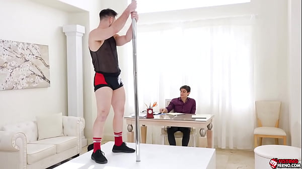 Gay Declan Blake stripper hole tryouts 