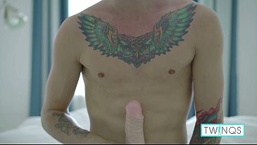 Inked Euro Noah A Fingers And Self Stuffs Huge Toy Deep! thumbnail