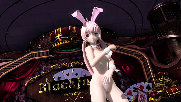 Megurine Luka Blackjack Project divaNude mod Bunny_costume