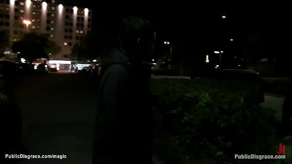 Pierced pussy blonde fucked_in public