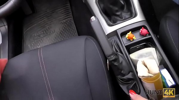 HUNT4K. Cuckold_allows blonde girl touch strangers dick for_cash