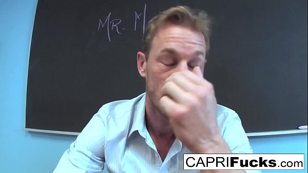 Play MP4 - Two hot students fuck their teacher in detention