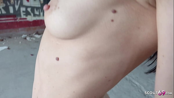 GERMAN SCOUT - SKINNY MILF ALLATRA PICKUP AND ROUGH_PUBLIC FUCK AT LOST PLACE BERLIN