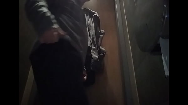 Naughty guy peeing in sexy women's underwear 