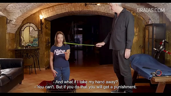 Teaching her to be a good girl