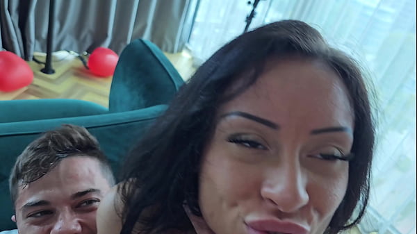 Hard threesome with hot slut brunette with tommy cabrio caramella del x & jimmy bud 