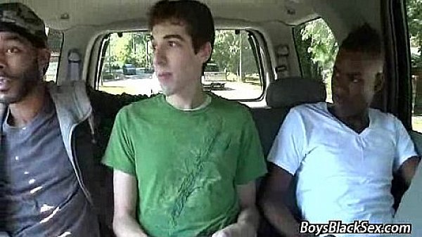 Blacks On Boys - Interracial Gay Hardcore Bareback Fucking 08 