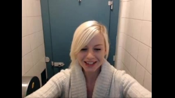 Cock Hungry British Teen Fucks on Toilet Cam  Teencam247.com