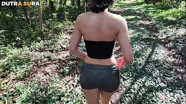 Play MP4 - I kept teasing my stepdad in the middle of the woods until he couldn't resist and fucked my virgin ass and came in my mouth&comma; and I swallowed it all&period; Dutrasura e Vagninho