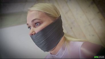 Blond Rus Gnd Bound And Gagged In Cat Suit Ep 3 thumbnail