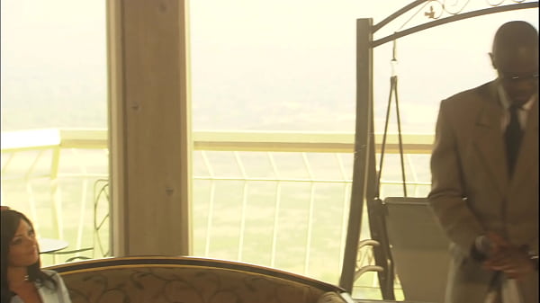 Brunette Terry Summers riding cock of CheyneCollins