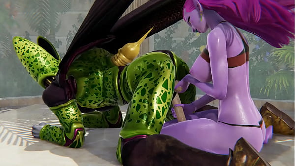 Dragon Ball Cocotte getspenetrated by Cell