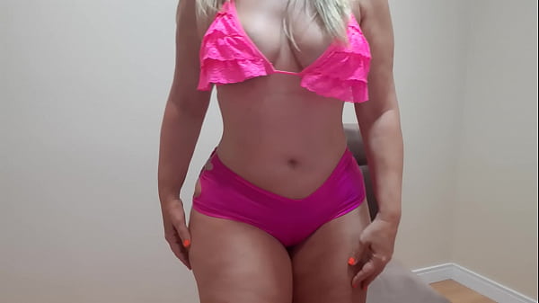 dança sensual de shortinho rosa pinksexy dance in pink shorts