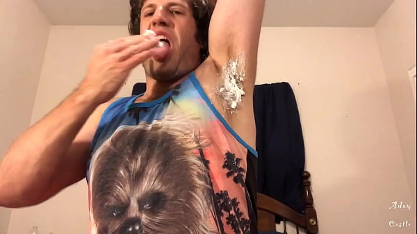 Adam Castle Armpit Covered In Cream Joi thumbnail