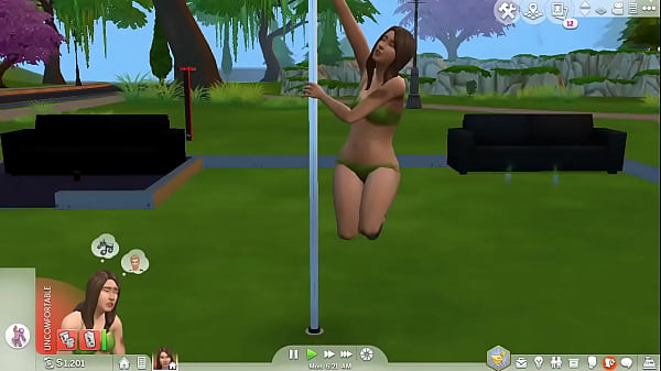 Sims 4 pole dance and a little something extra