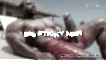 Sticky Muscle Men Day 53 Teaser, AI Fantasy Beefy Guys, Big Cocks, Huge Cumshots 