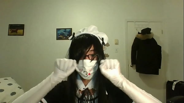 Play MP4 - Asian Sissy Maid Eats Up Every Singal Drop Of The Cum