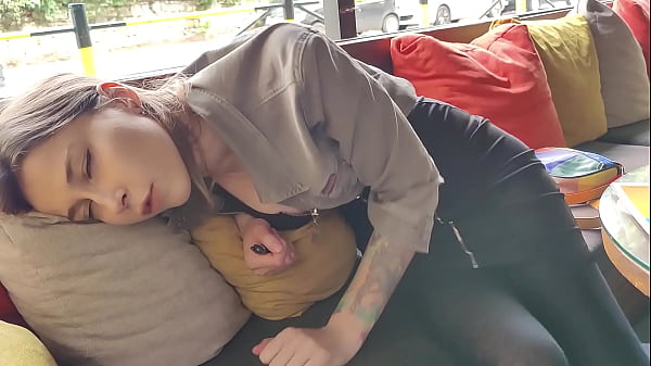 Play MP4 - Remote control orgasm of my stepsister in Bar &excl;