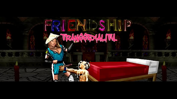 TS Sexy Kayla Finishes Johnny Cage (Transsexality)