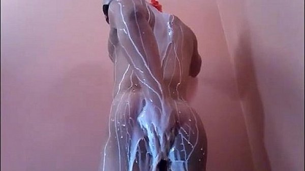 5 - Brawny dude pours milk onto his body and makes his own afterwards 