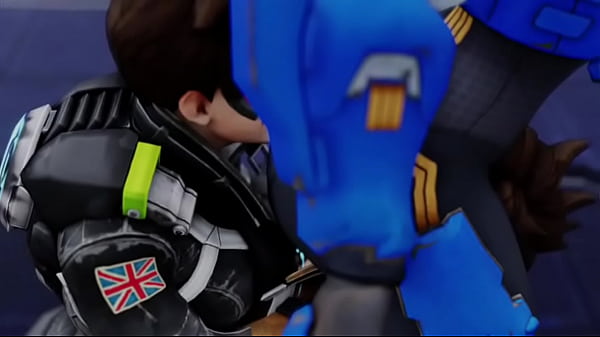 Overwatch multiple tracer's selfcest ass worship