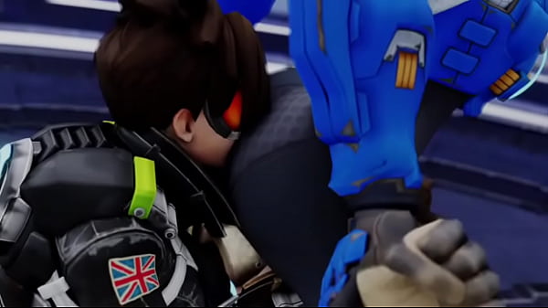 Overwatch multiple tracer's selfcest ass worship