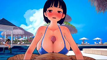 Peh koi プールで強制仲良しされるエロビキニ直葉ちゃん