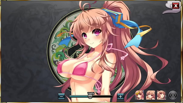 GIF 真恋姫夢想 天下統一伝 馬鉄 水着