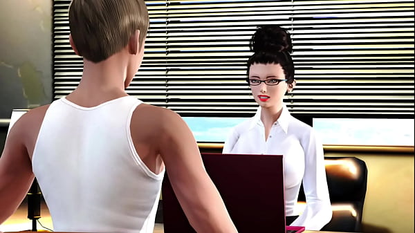 Max's Life Cap 54 - masaje a chica de tetas enormes y comiendole el co&ntilde;o a una chica sexy 