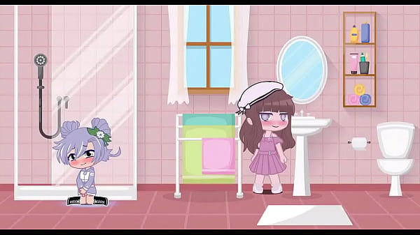 Hot babe makes girlfriend wear vibrating underwear on date // gacha club //