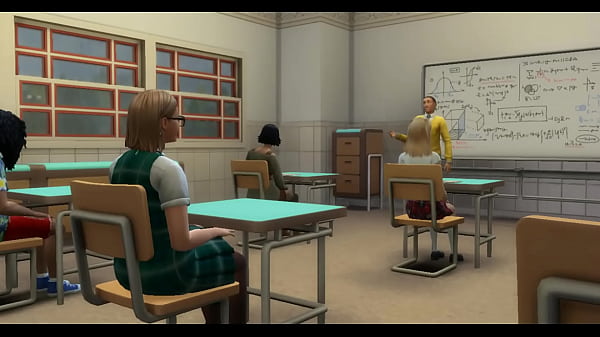 Alumna seduce a su profesor y terminan cogiendo 