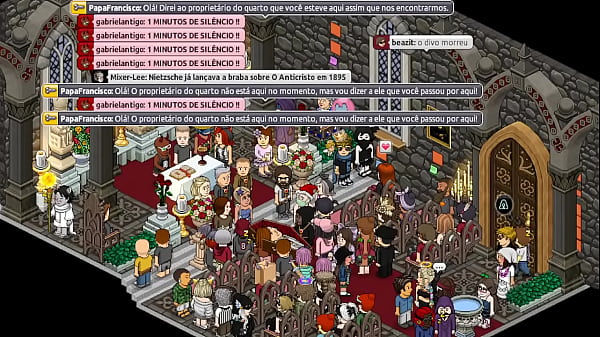 Habbo Hotel Velório doPapa Francisco
