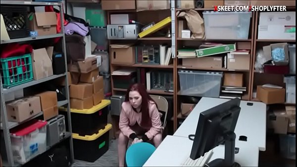 Redhead thief screwed by law enforcer 