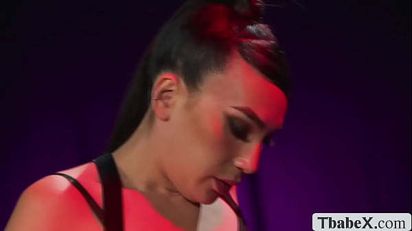 Tgirl Kasey Kei and Aria Valencia have booked a themed room at a local love hotel to celebrate their anniversary 