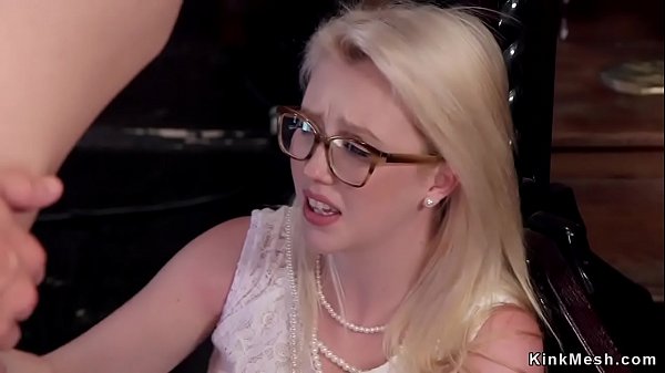 slut fucked by_bdsm couple