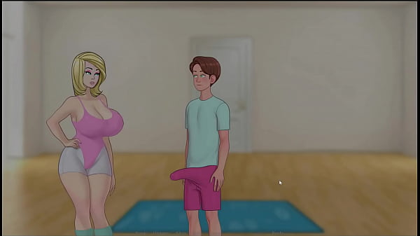 Sexnote [ Taboo Hentai Game Pornplay ] Ep.22 Accidental Boner During Yoga With My Step Aunt thumbnail