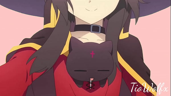 Nonton Megumin Andando Ao Som Do V&iacute;deo Do Pato Andando thumbnail