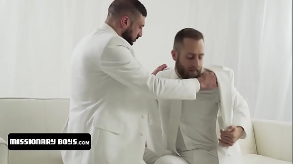 Powerful President Breeds Bishop And Shoots Huge Load Of Cum On His Stomach thumbnail