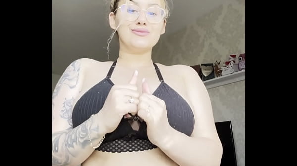 cream on big natural boobs