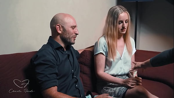 Chasey devil fucks herself as she watches charlie forde & jayce fuck 