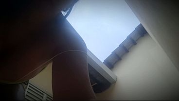 Puta De Quintal: Minha Mulher Goza S&oacute; De Pensar Nos Vizinhos Olhando Ela Pelada! thumbnail