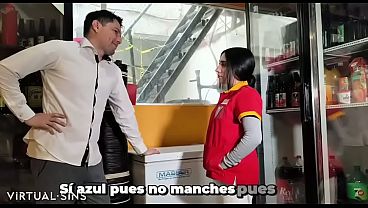 Nonton Boss Fucks Oxxo Cashier In The Storeroom thumbnail