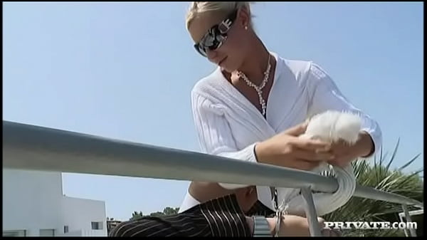 Jennifer love shows up and makes a complete stranger cum