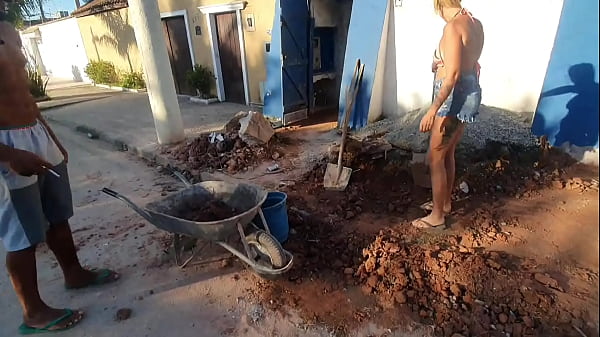 Pornostars construindo uma piscina . Pitbull Porn - Fada Mel - Paty_Bumbum - El_Toro De Oro