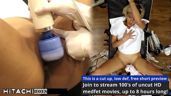 Sophomore_Channy Crossfire_Gets Mandatory_Hitachi_Magic Wand Orgasms During Physical 4 College At_HitachiHoes Reup